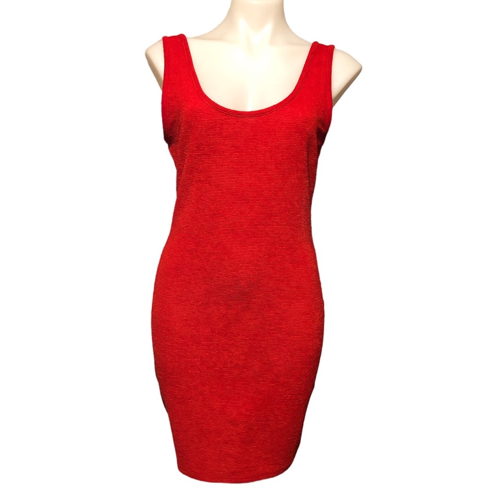 COPY - Large women red dress